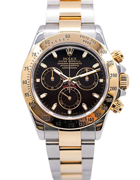 pre owned rolex two-tone daytona|Rolex daytona stainless for sale.